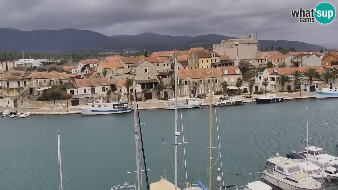 Livecam Vrboska marina | Hvar island | Dalmatia
