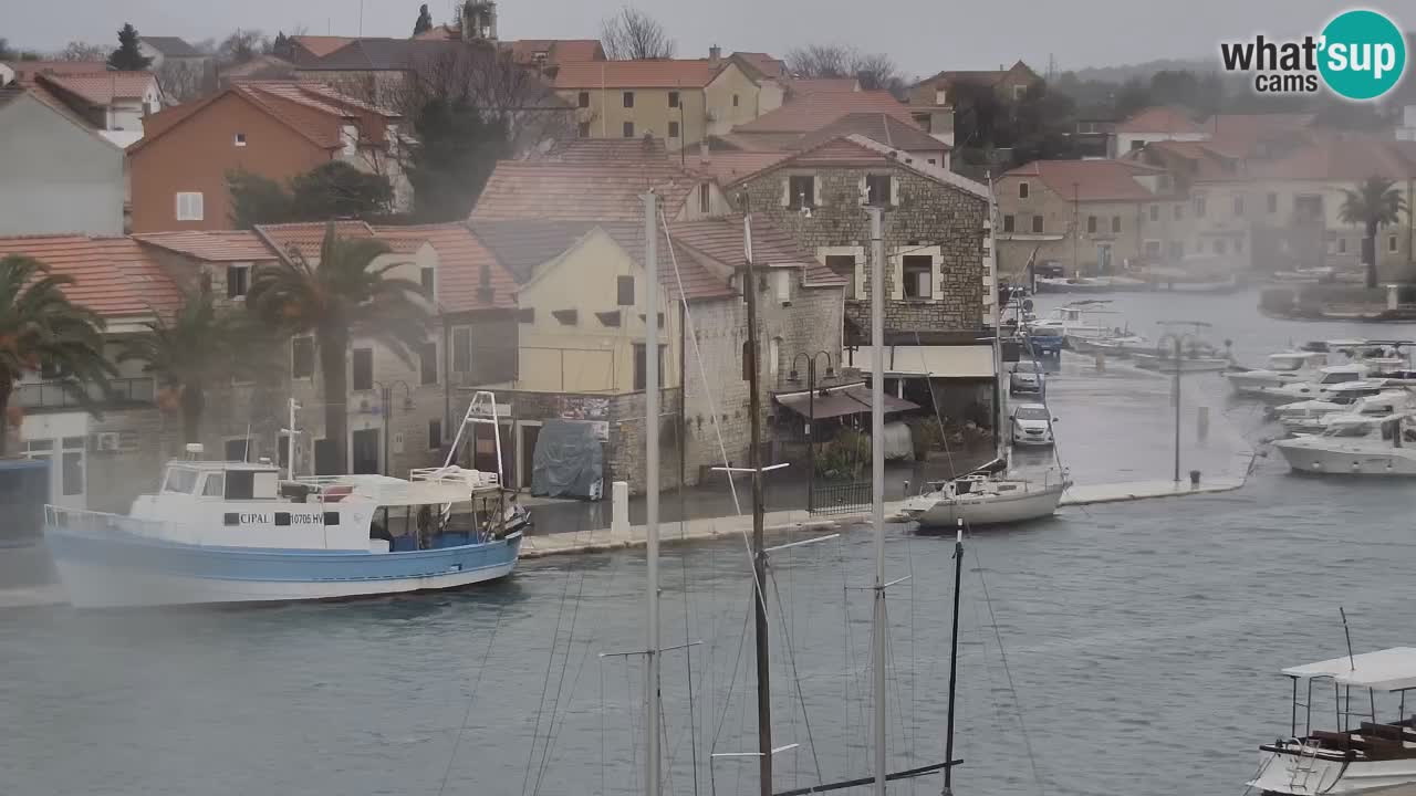 Webcam Hvar Vrboska marina | Dalmazia