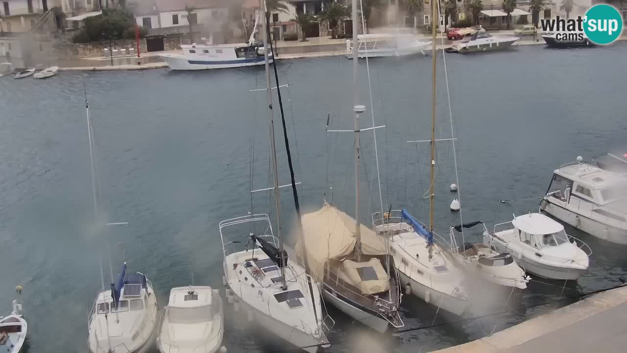 Livecam Vrboska marina | Hvar island | Dalmatia