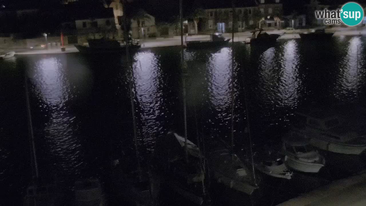 Webcam Hvar Vrboska marina | Dalmazia