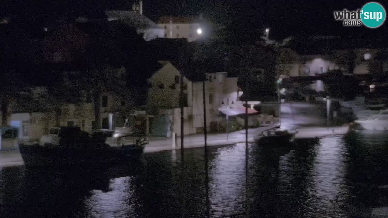 Webcam Vrboska marina | Hvar Insel | Dalmatien