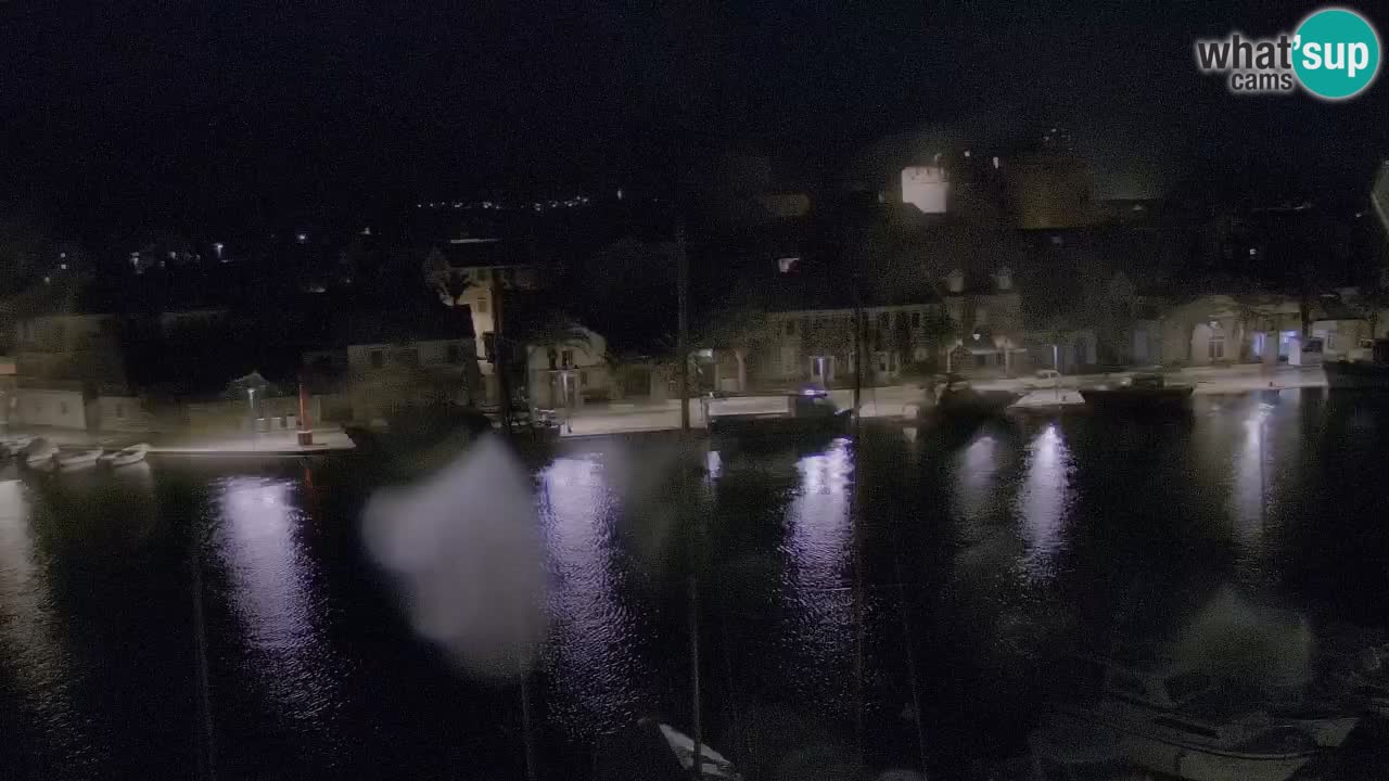 Livecam Hvar Vrboska marina | Île de Hvar | Dalmatia