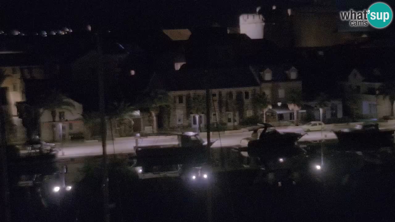 Webcam Hvar Vrboska marina | Dalmazia