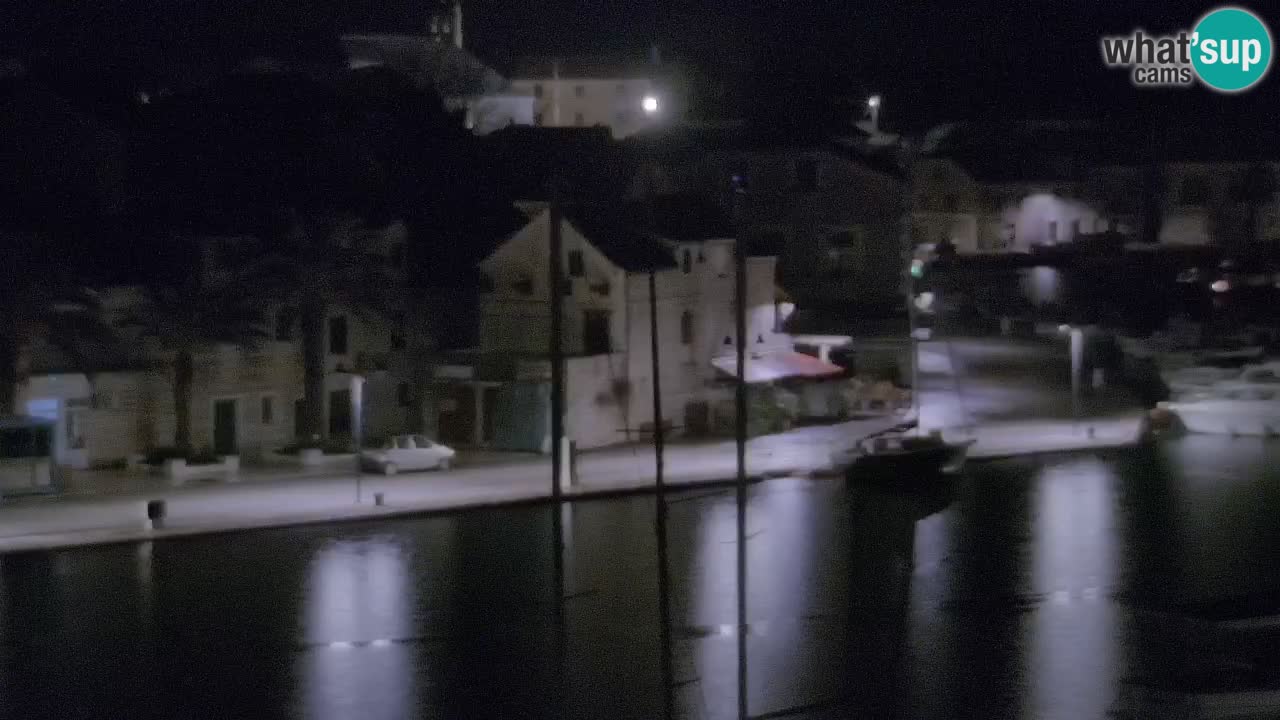 Webcam Hvar Vrboska marina | Dalmazia