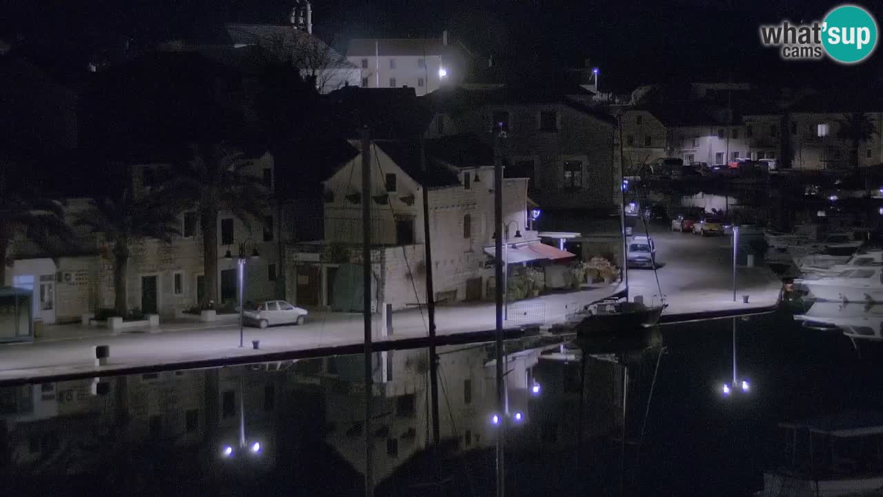 Webcam Vrboska marina | Hvar Insel | Dalmatien