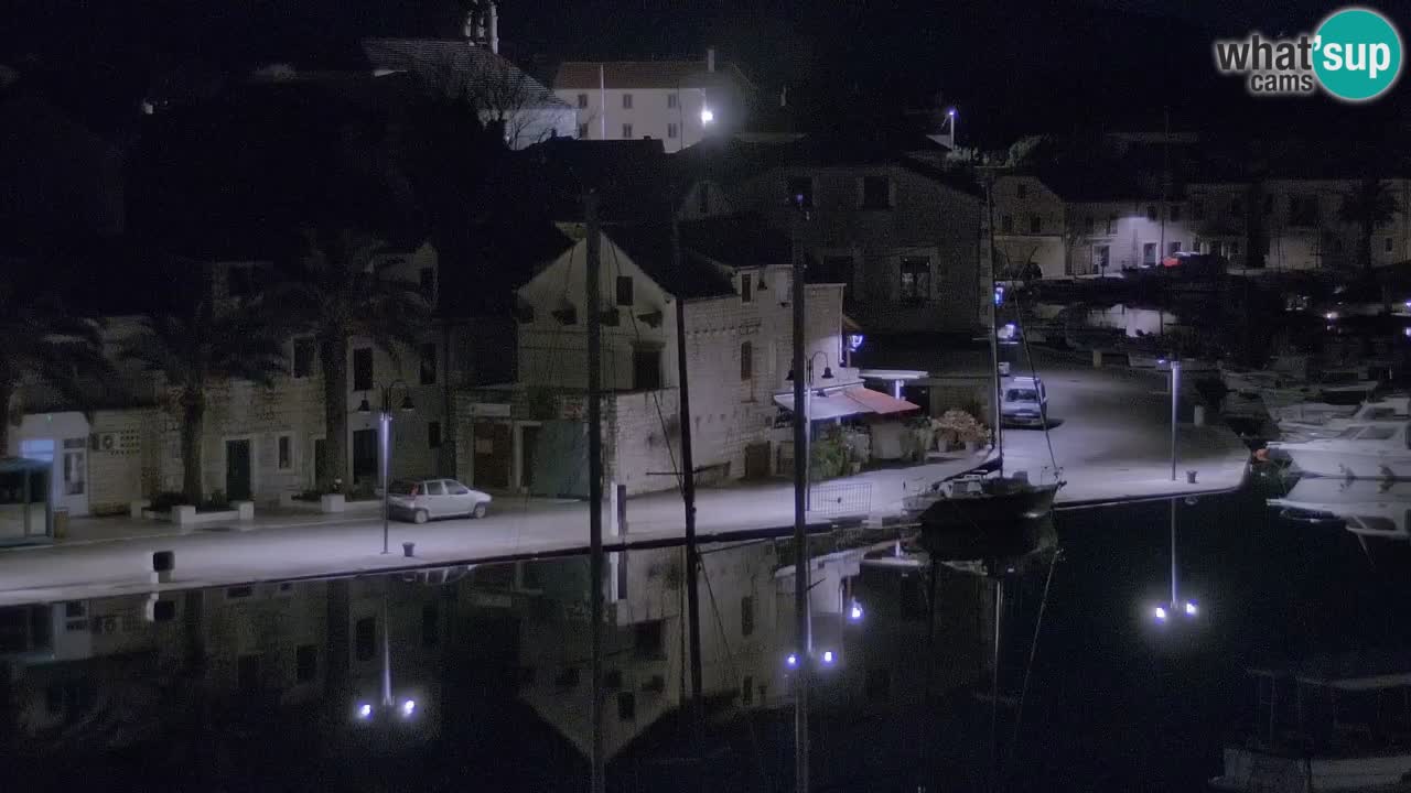 Livecam Vrboska marina | Hvar island | Dalmatia
