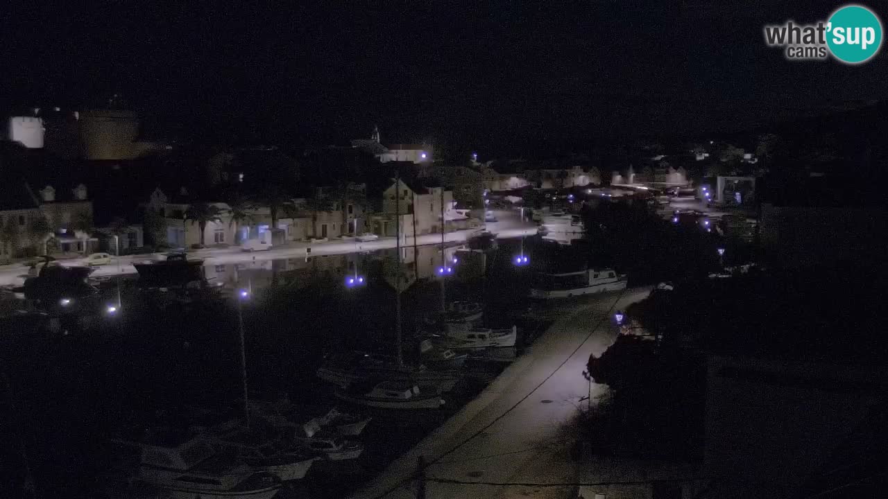 Webcam Hvar Vrboska marina | Dalmazia