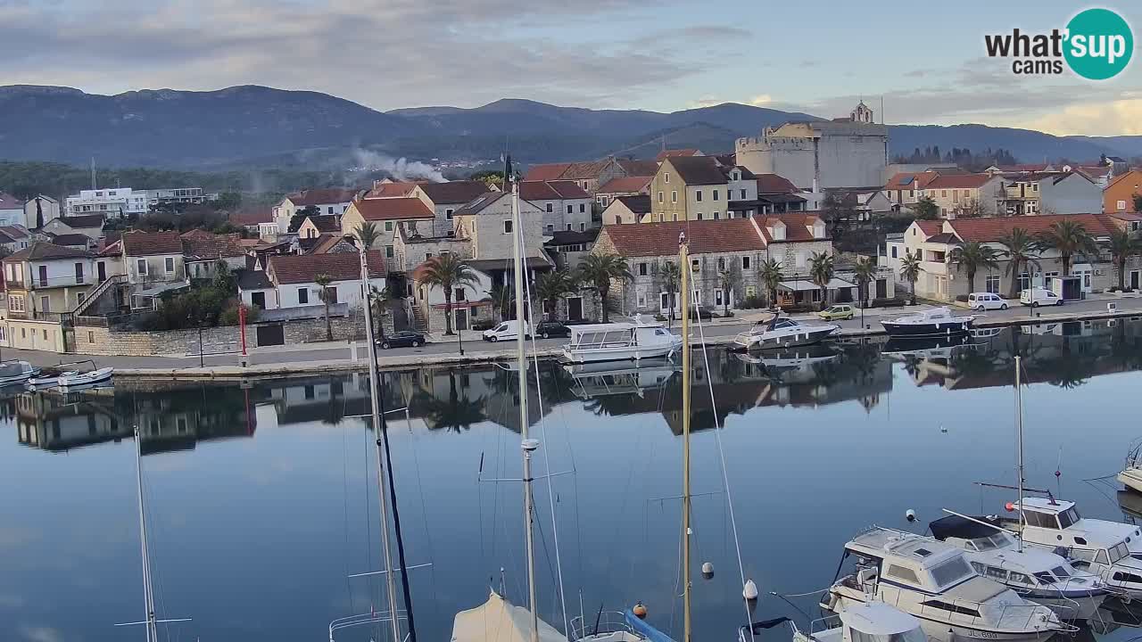 Webcam Vrboska marina | Hvar Insel | Dalmatien