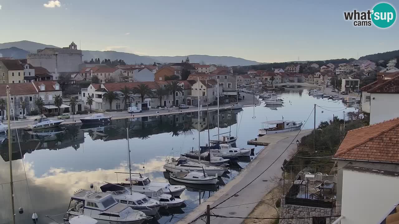 Webcam Vrboska marina | Hvar Insel | Dalmatien