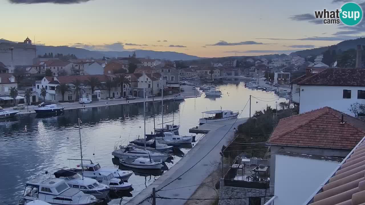 Webcam Vrboska marina | Hvar Insel | Dalmatien