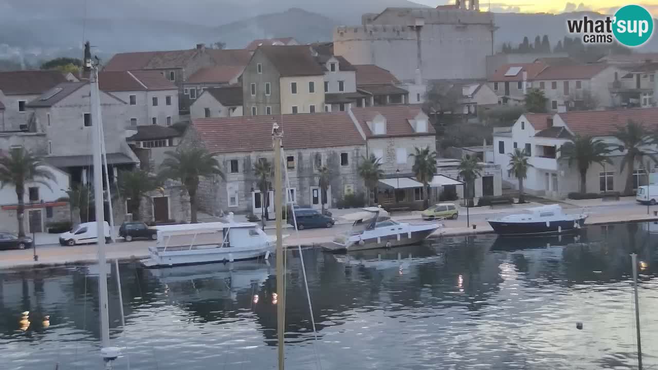 Webcam Vrboska marina | Hvar Insel | Dalmatien