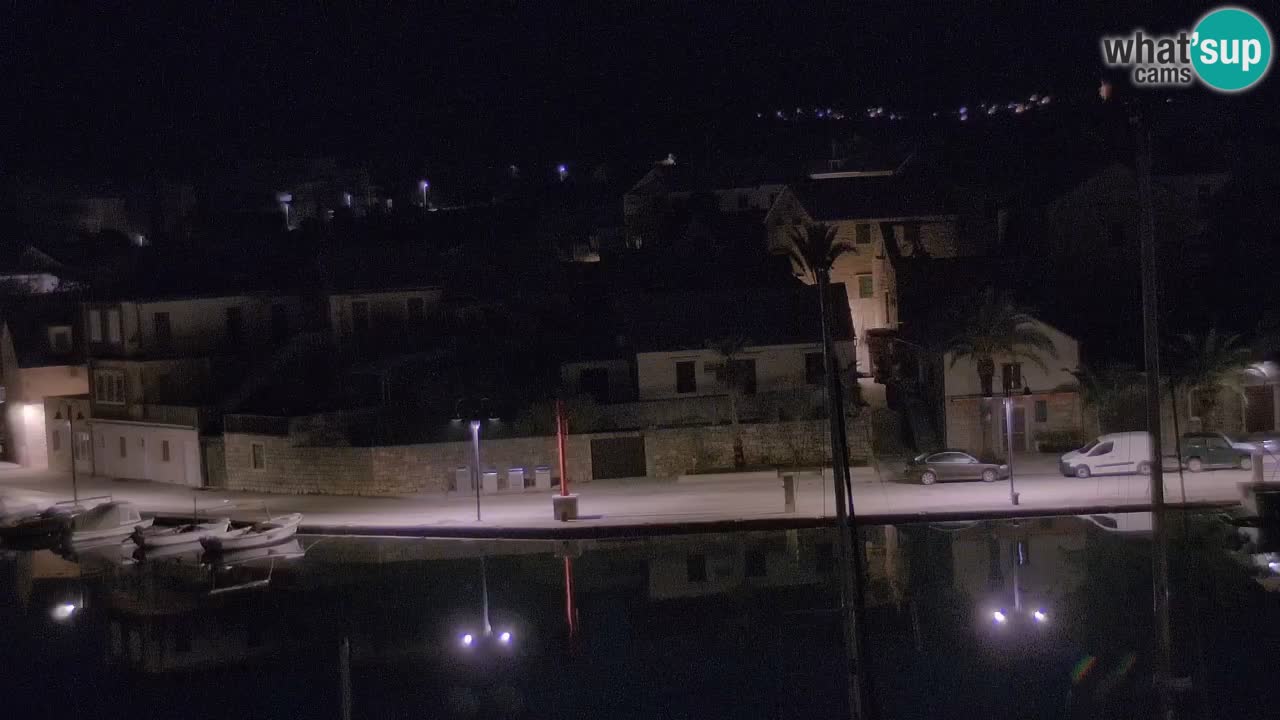 Livecam Hvar Vrboska marina | Île de Hvar | Dalmatia