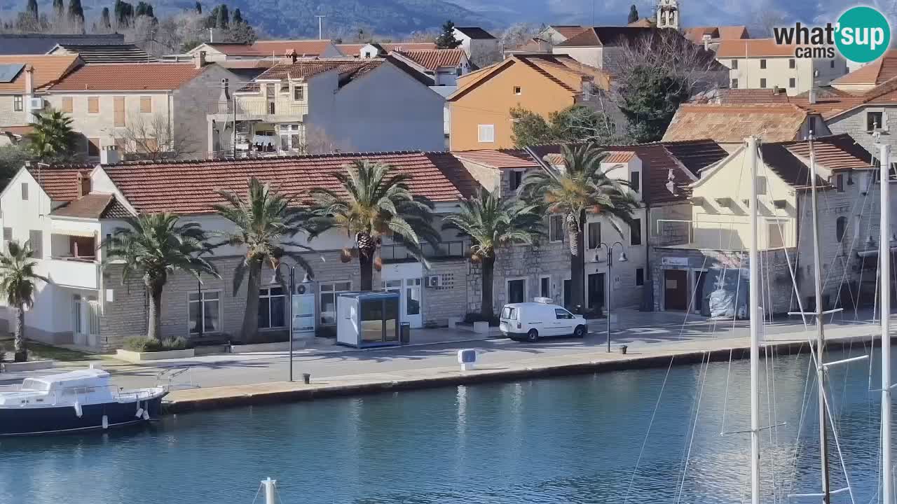 Livecam Hvar Vrboska marina | Île de Hvar | Dalmatia