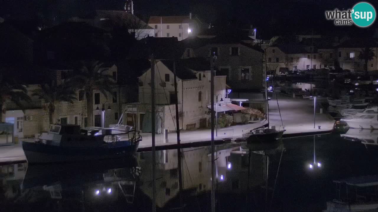 Livecam Vrboska marina | Hvar island | Dalmatia