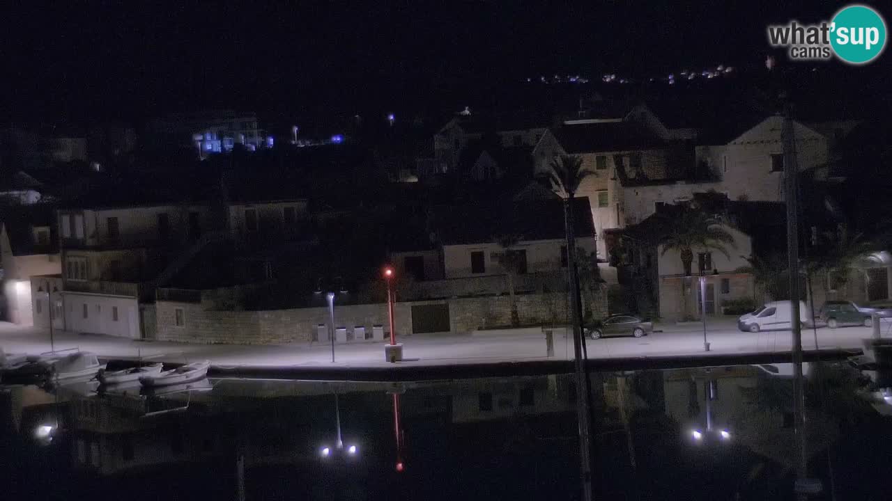 Livecam Hvar Vrboska marina | Île de Hvar | Dalmatia