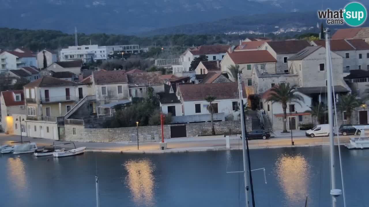 Livecam Vrboska marina | Hvar island | Dalmatia