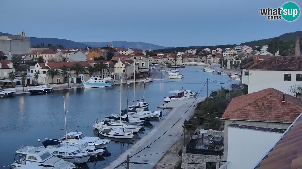 Web kamera Hvar Vrboska marina | otok Hvar | Dalmacija