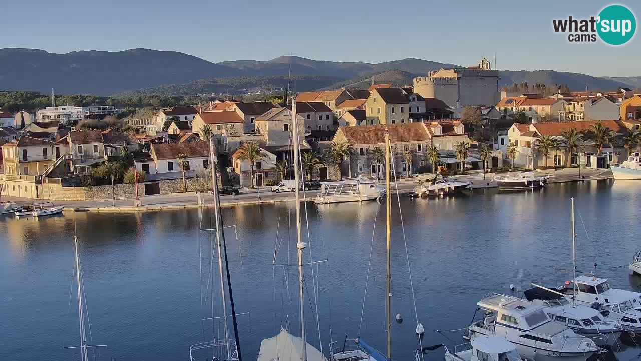 Webcam Vrboska marina | Hvar Insel | Dalmatien