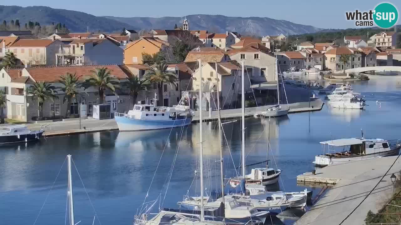 Livecam Vrboska marina | Hvar island | Dalmatia