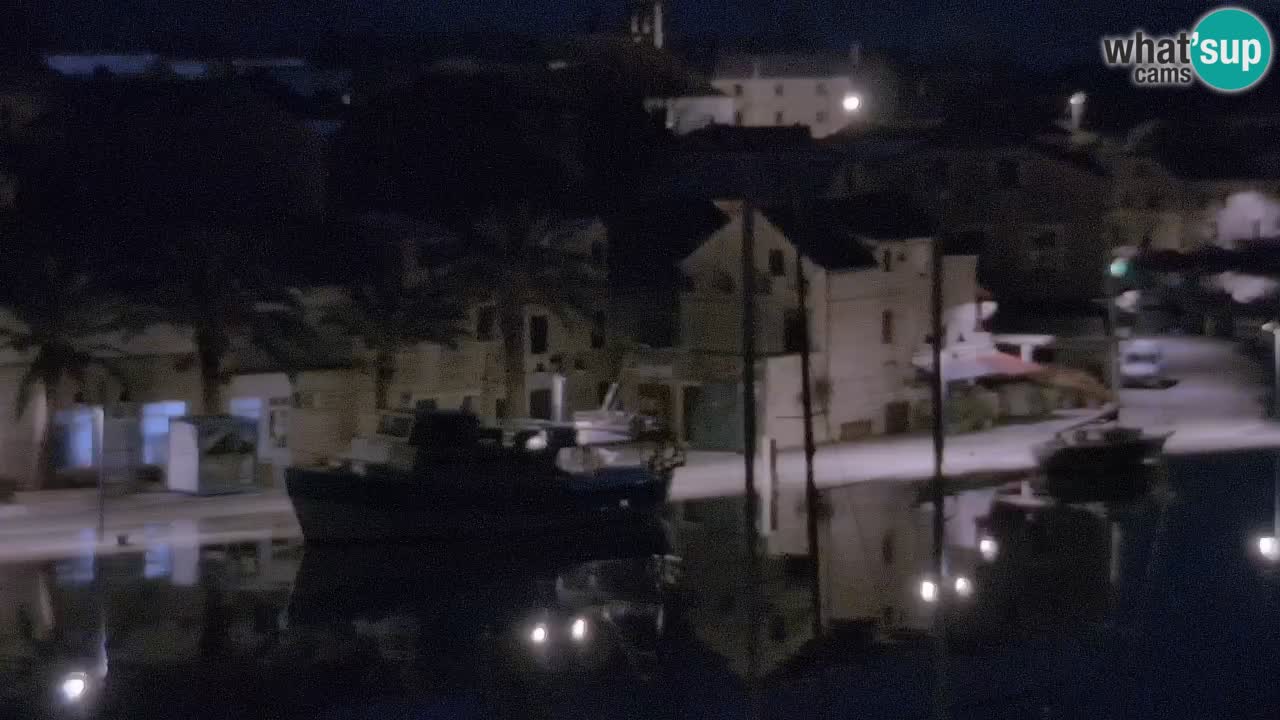 Webcam Vrboska marina | Hvar Insel | Dalmatien