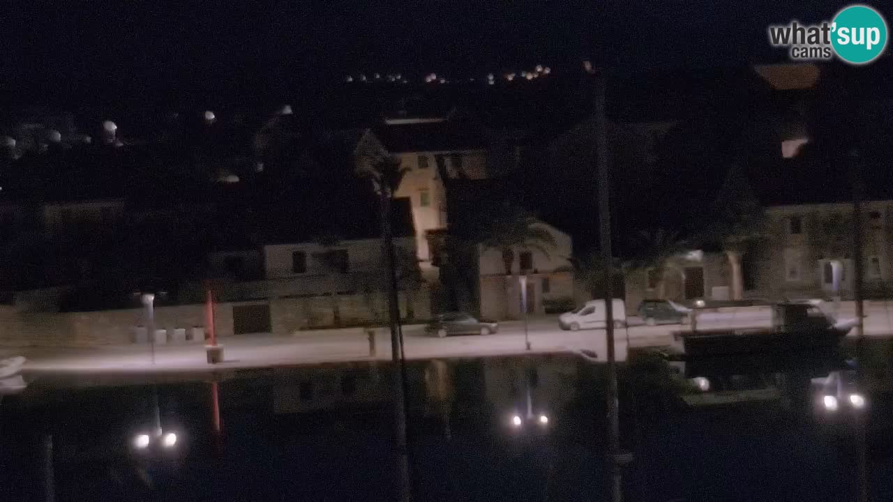 Livecam Hvar Vrboska marina | Île de Hvar | Dalmatia