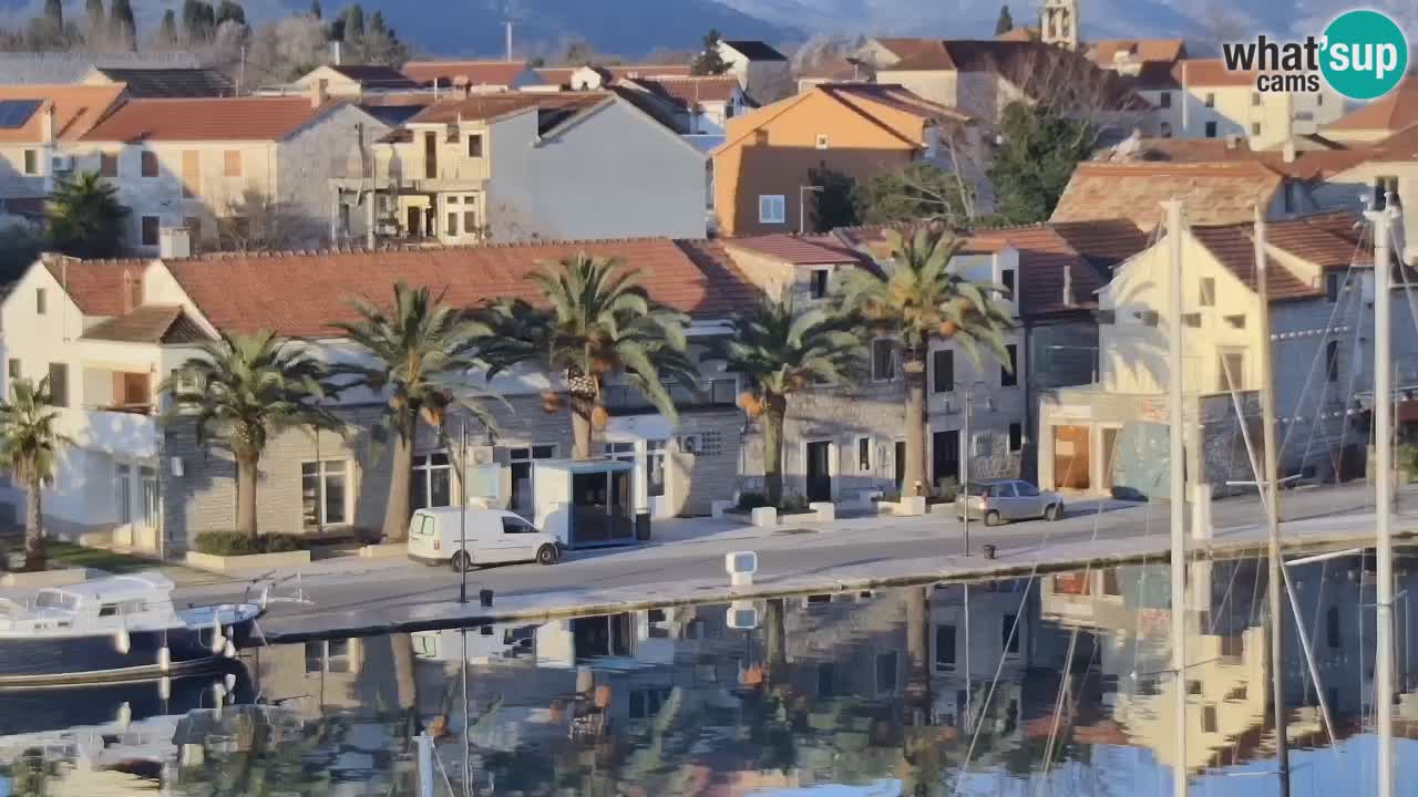 Webcam Hvar Vrboska marina | Dalmazia