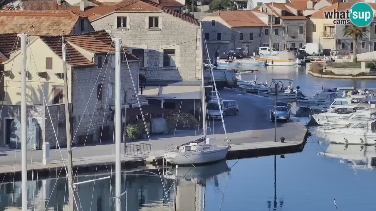 Webcam Hvar Vrboska marina | Dalmazia