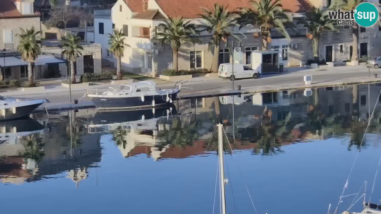 Web kamera Hvar Vrboska marina | otok Hvar | Dalmacija