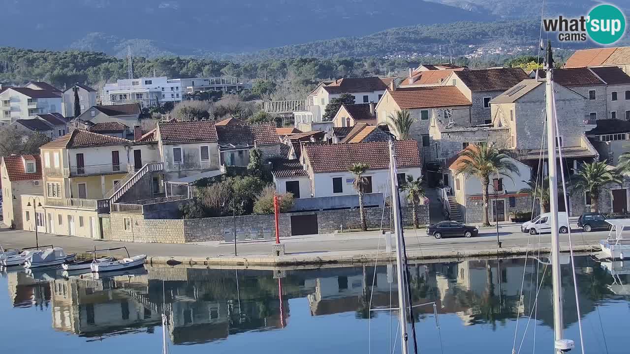 Web kamera Hvar Vrboska marina | otok Hvar | Dalmacija