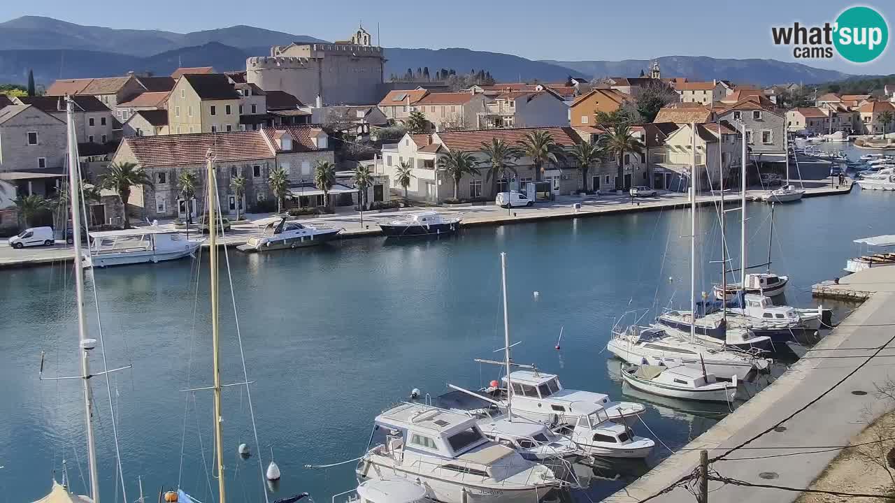 Livecam Hvar Vrboska marina | Île de Hvar | Dalmatia