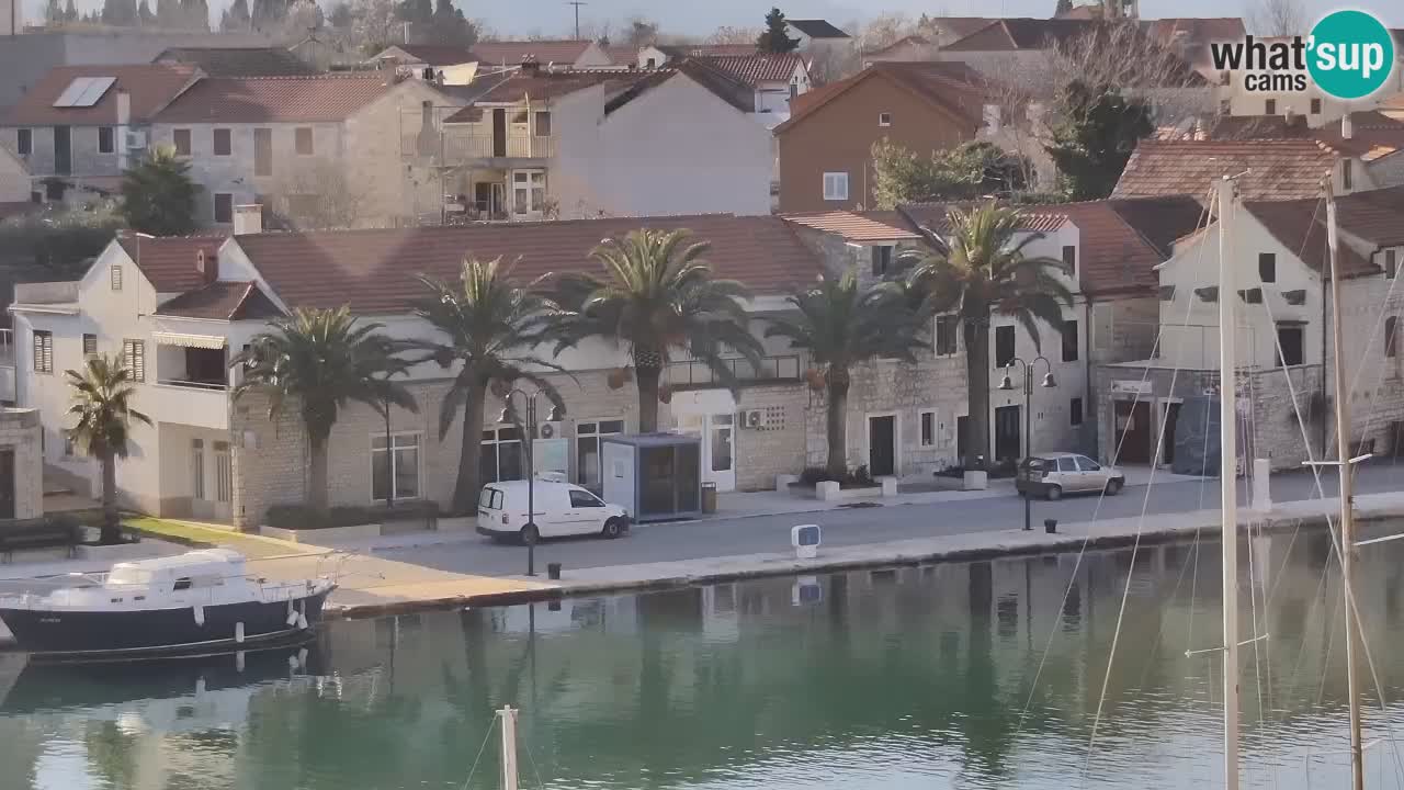Livecam Hvar Vrboska marina | Île de Hvar | Dalmatia