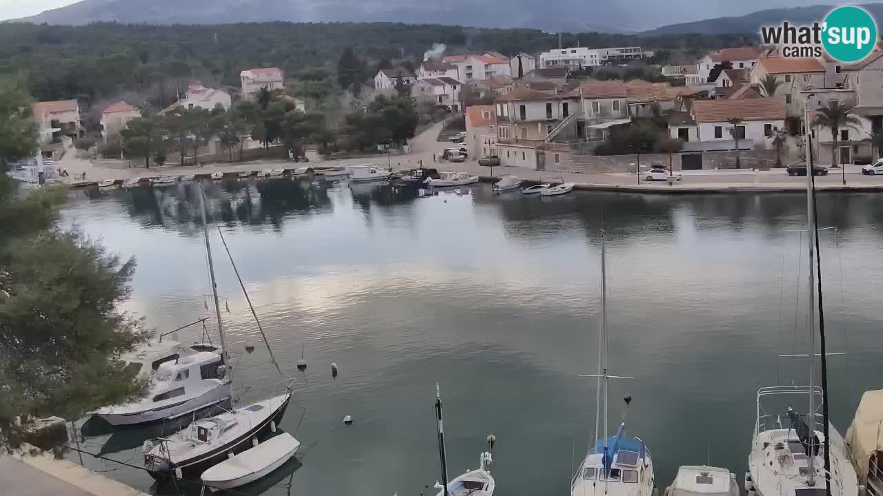 Webcam Vrboska marina | Hvar Insel | Dalmatien