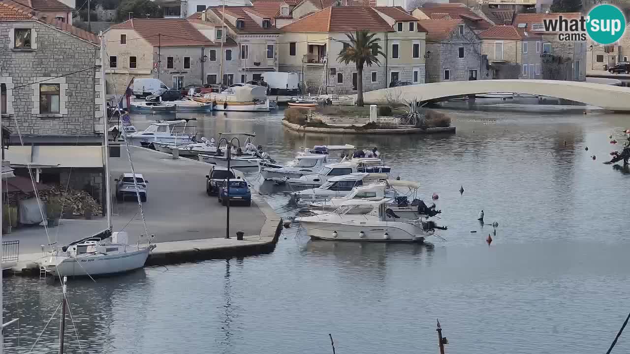 Webcam Vrboska marina | Hvar Insel | Dalmatien