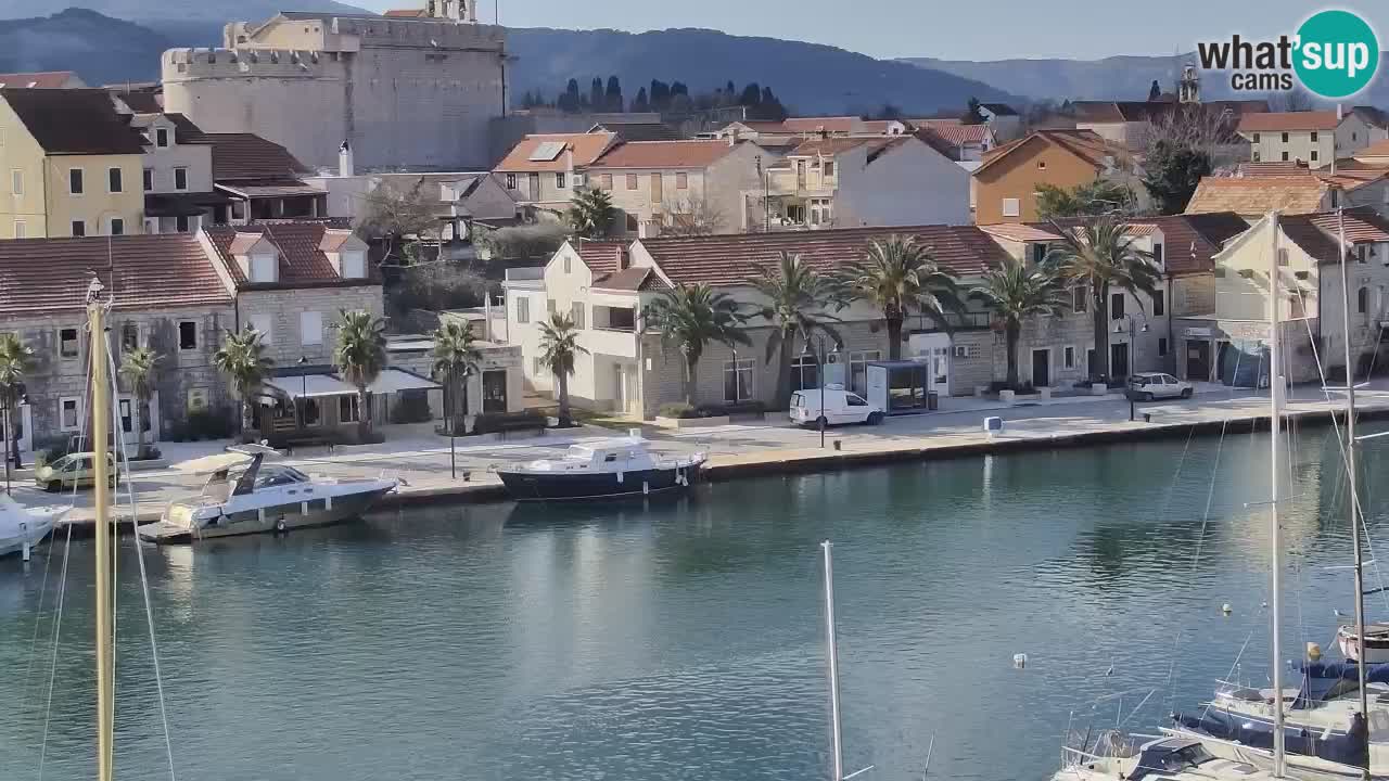 Livecam Vrboska marina | Hvar island | Dalmatia