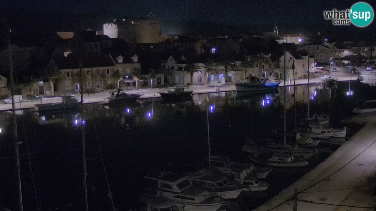 Livecam Hvar Vrboska marina | Île de Hvar | Dalmatia