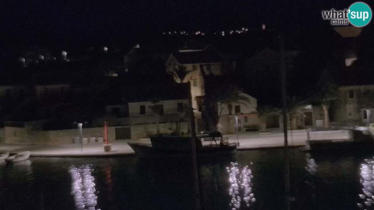 Livecam Hvar Vrboska marina | Île de Hvar | Dalmatia