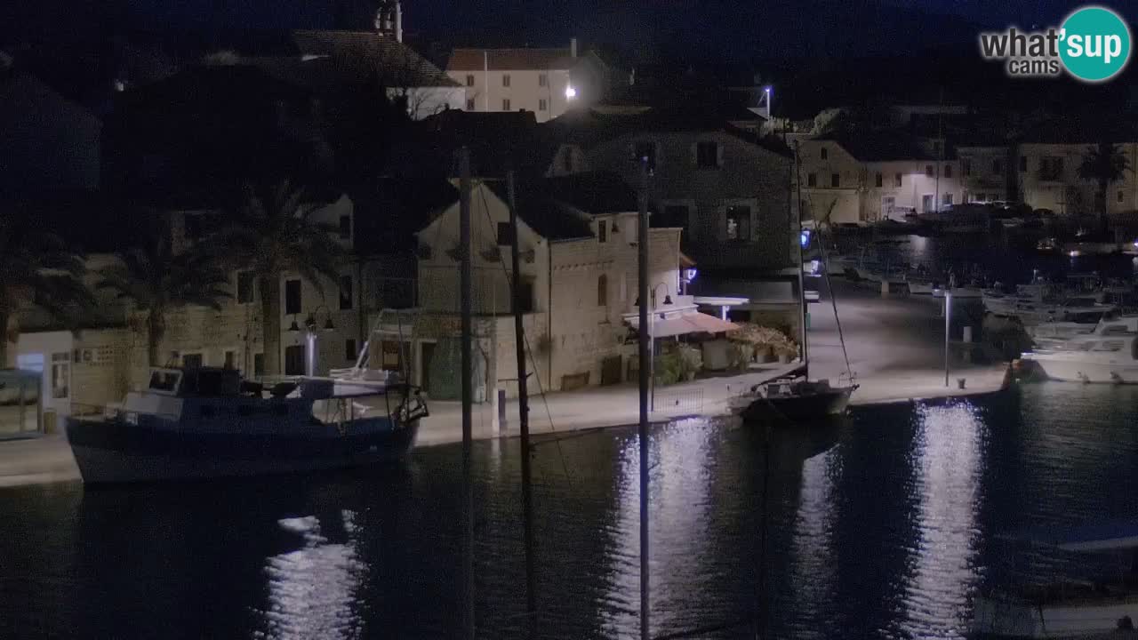 Webcam Vrboska marina | Hvar Insel | Dalmatien