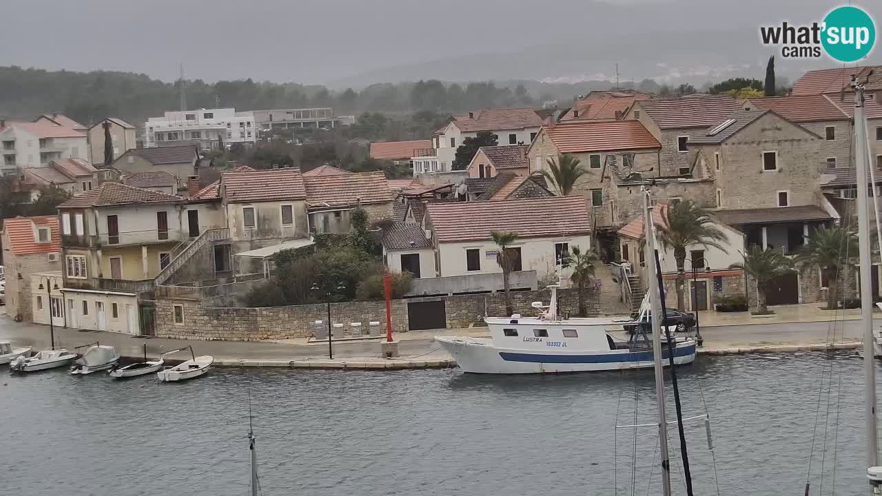 Livecam Hvar Vrboska marina | Île de Hvar | Dalmatia