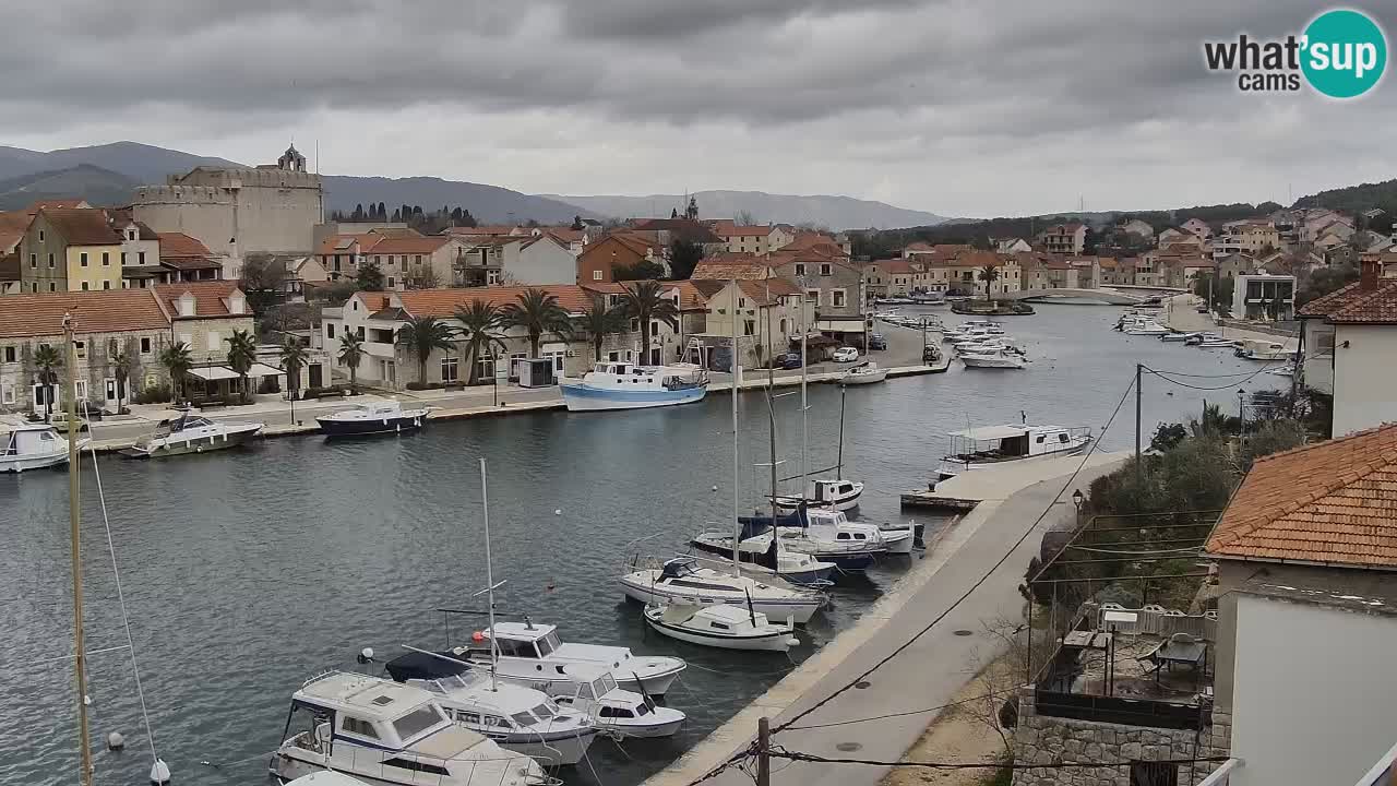 Livecam Hvar Vrboska marina | Île de Hvar | Dalmatia