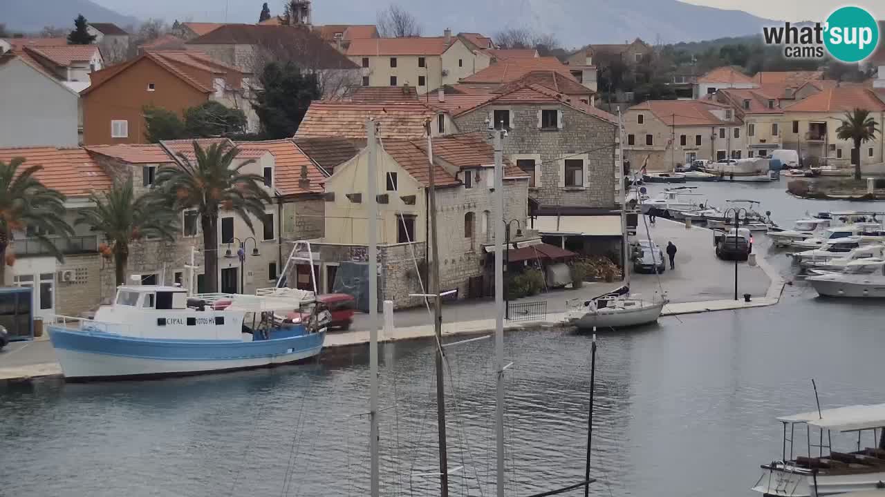 Livecam Vrboska marina | Hvar island | Dalmatia
