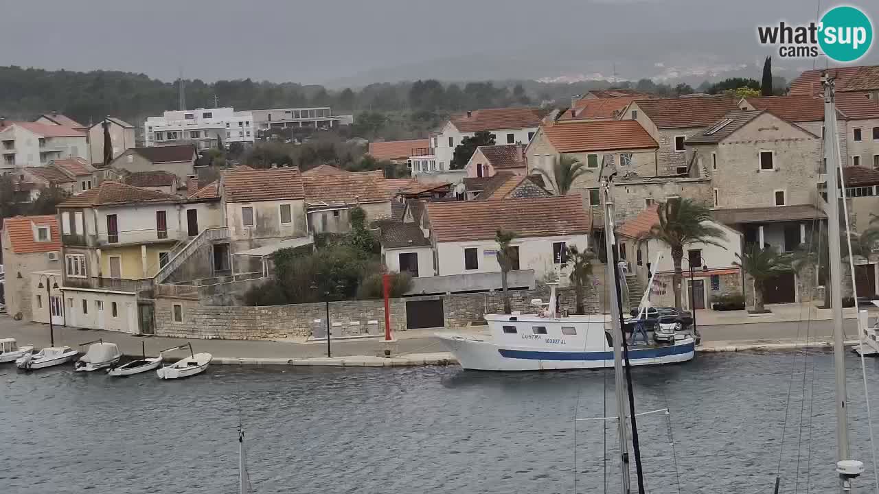Webcam Vrboska marina | Hvar Insel | Dalmatien