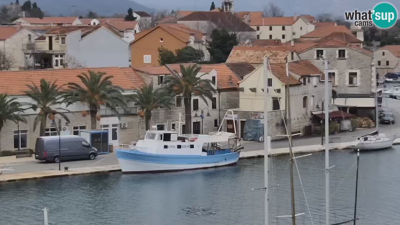 Webcam Vrboska marina | Hvar Insel | Dalmatien