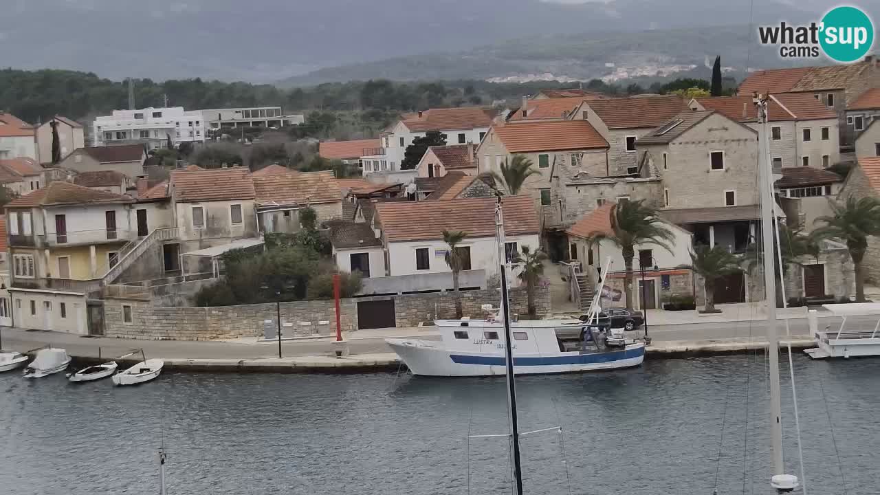 Webcam Hvar Vrboska marina | Dalmazia