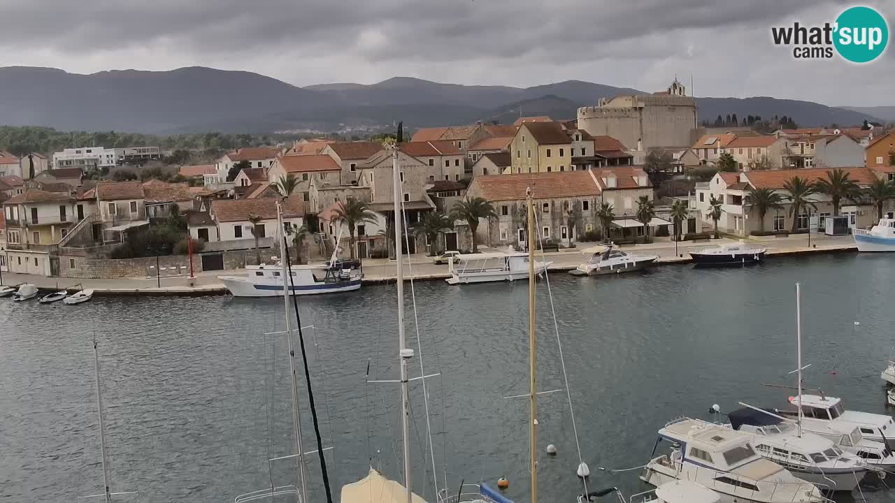Webcam Vrboska marina | Hvar Insel | Dalmatien