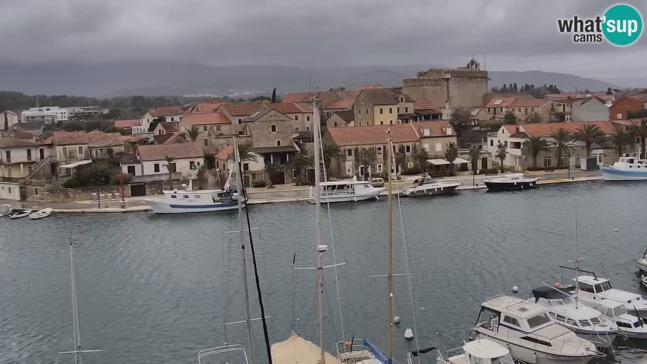 Webcam Vrboska marina | Hvar Insel | Dalmatien