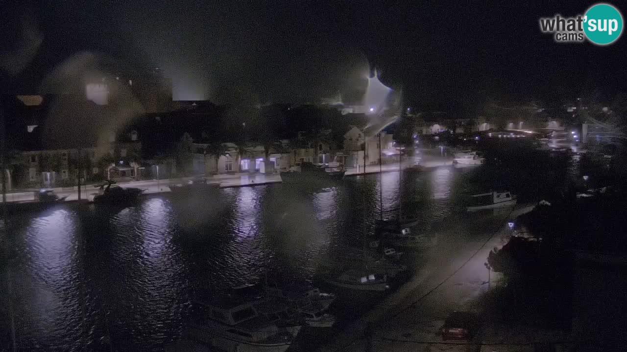 Webcam Vrboska marina | Hvar Insel | Dalmatien