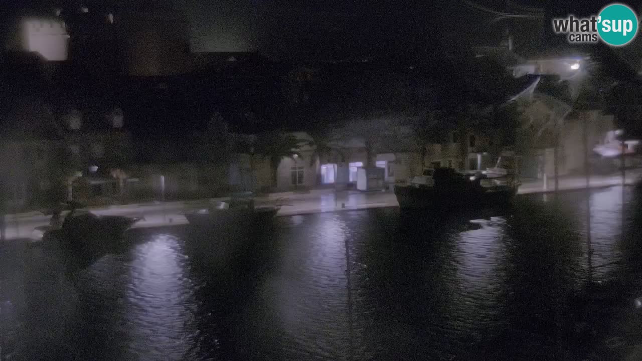 Web kamera Hvar Vrboska marina | otok Hvar | Dalmacija