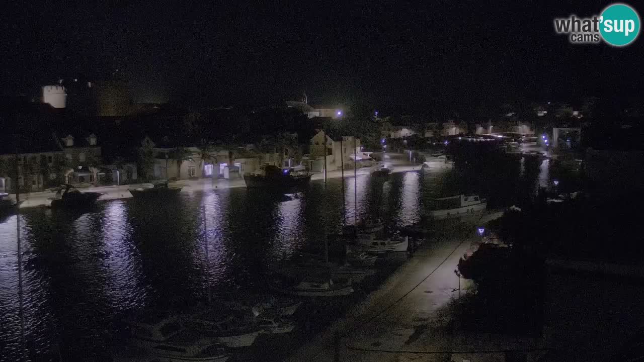 Livecam Hvar Vrboska marina | Île de Hvar | Dalmatia