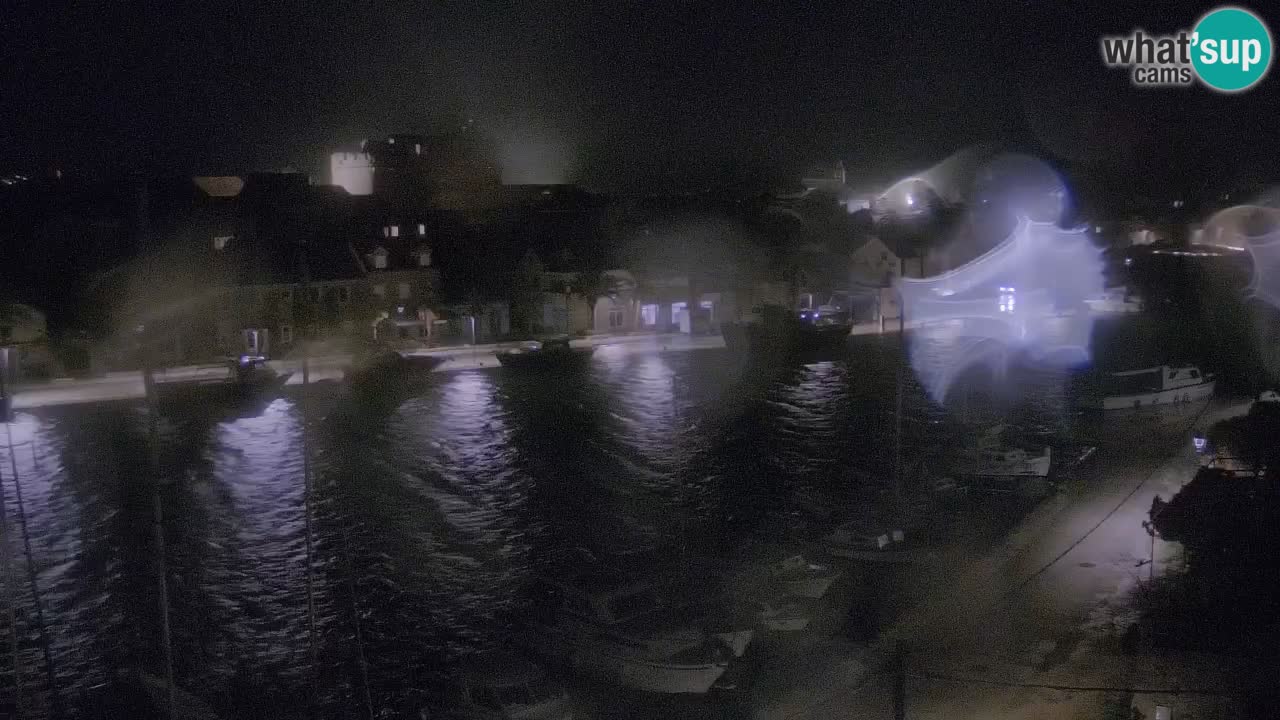 Webcam Hvar Vrboska marina | Dalmazia