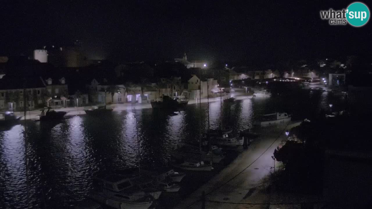 Livecam Hvar Vrboska marina | Île de Hvar | Dalmatia